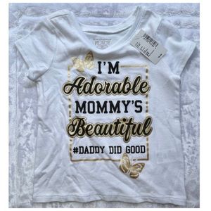 🆕 Toddler Top - “I’m Adorable, Mommy’s Beautiful. #Daddy Did Good.”